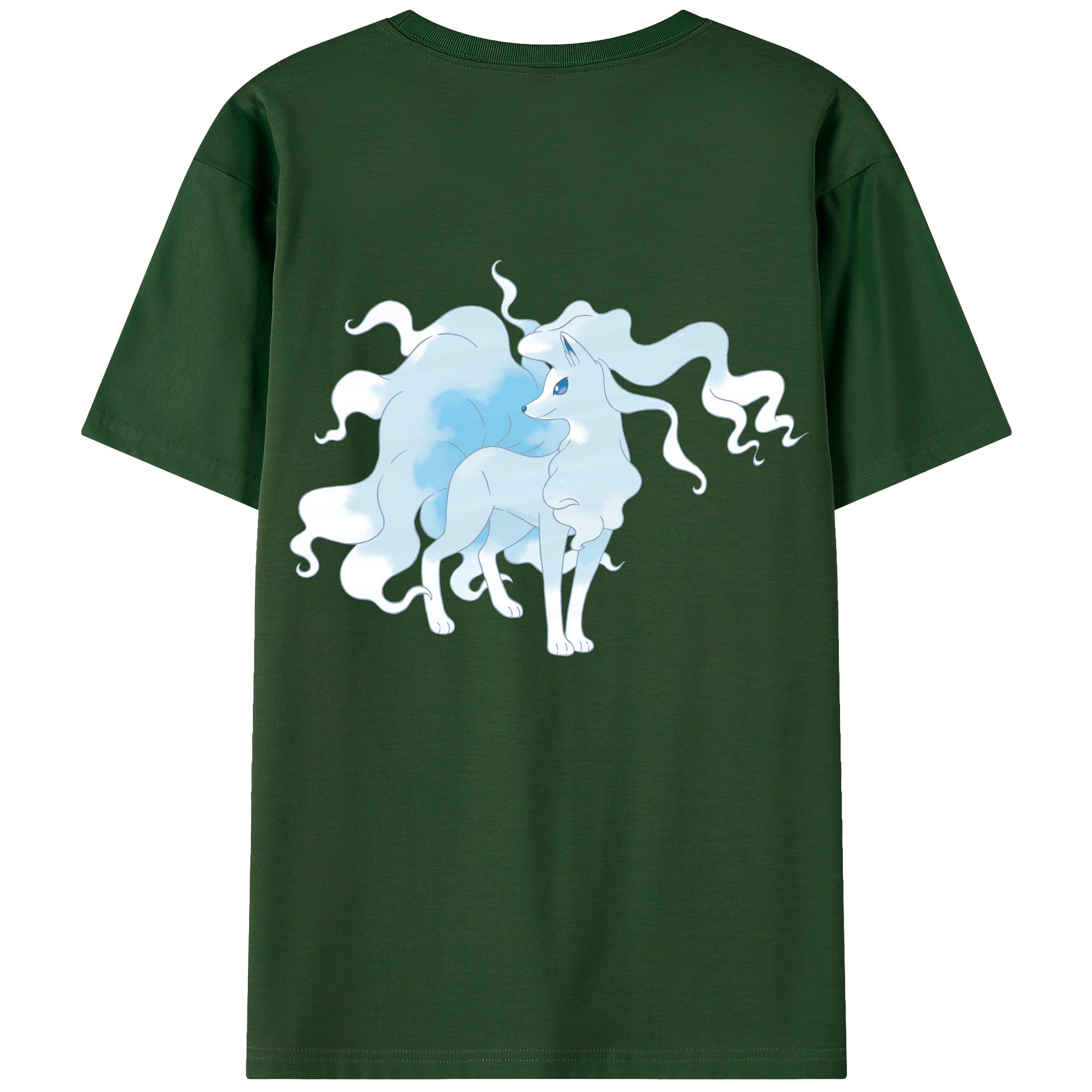 （画像用） ポケットモンスター Pokémon 綿100％半袖Tシャツ（背面プリント）